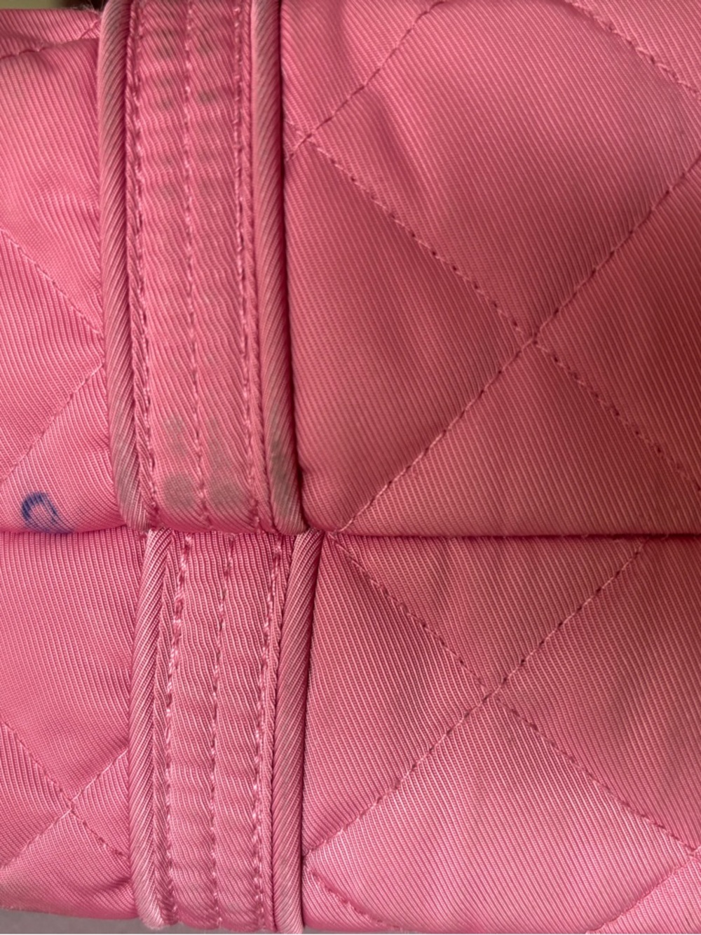 VERA BRADLEY STRAWBERRY ICE PINK Iconic Tote Performance Twill - Picture 7 of 9